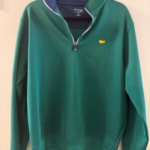 Masters Green Zip-Up Men's Sweater